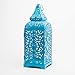 Richland Moroccan Temple Metal Lantern Blue 15