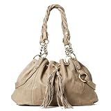 BOVARI sac &agrave; main &agrave; cordon XL taupe
