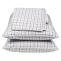 Room Essentials Plaid Sheet Set Collection - Brown