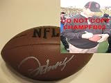 JIM HARBAUGH,STANFORD CARDINALS,SAN FRANCISCO 49ERS,BEARS,SIGNED,AUTOGRAPHED,NFL FOOTBALL,WITH PROOF + COA