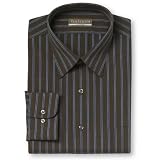 Van Heusen Wrinkle Free Broadcloth Fancy Stripe - Point Collar