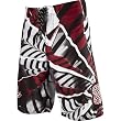 Fox Racing Shattered Youth Boys Boardshort Beach Pants - Red