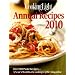 COOKING LIGHT : ANNUAL RECIPES 2010