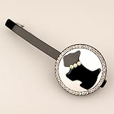 Douceur Blanche - Cubitas Boulanger Collection (Hand-set Swarovski Crystals, Barrette)