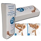 100 Stck Profi Vliesstreifen 7x20cm Salon Qualität. Dobbelseitig anwendbar. Meist Verkauft an Wachsstudios