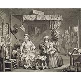 The Bedroom Scene, by William Hogarth (Print On Demand)