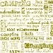 CAMPING WORDS PAPER 25/PK