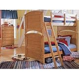 Twin over Twin Bunk Bed by Lea - Wood Tones (618-976R)