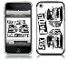 Msic Skins iPhone 3G/3GS用フィルム  Sex Pistols – Bus  iPhone 3G/3GS  MSRKIP3G0182