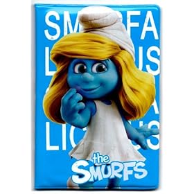  Smurfette in The Smurfs Movie Passport Cover ~ Papa Smurf Smurfette Gutsy New York
