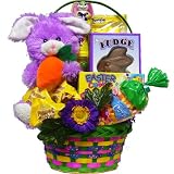 Art of Appreciation Gift Baskets Everybunnies Favorite Easter Basket with Bunny Rabbit