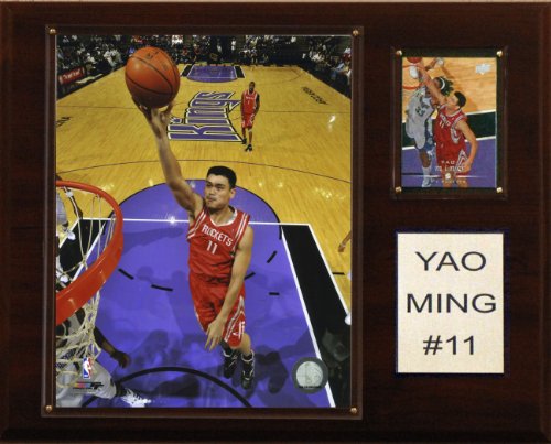 NBA Yao Ming Houston Rockets Player Plaque