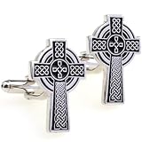 Celtic Cross Cufflinks by Cuff-Daddy