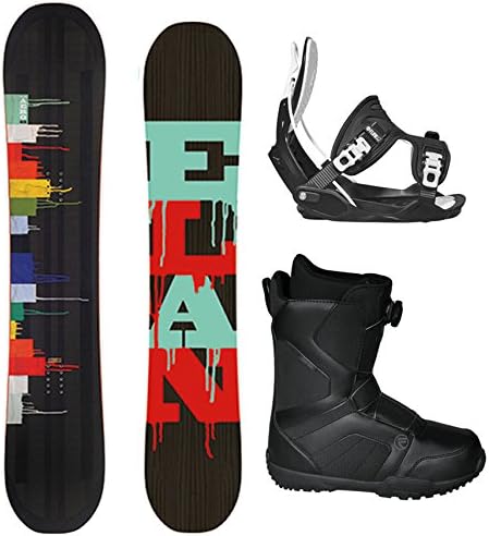 Elan Aero Complete Snowboard Package with Flow Alpha Men's Bindings and Flow BOA Men's Boots Board Size 163 Wide (Boot Size 13)