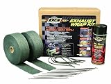 DEI 010110 Black HT Coating Exhaust Wrap Kit