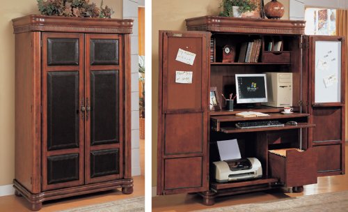Sunrise Home Furnishings 7692CH-ASST - Computer Armoire