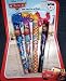 Disney Pixar Cars Pack of 4 Clip Pens on a Rope Party Favor