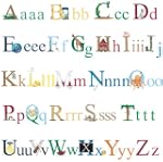 RoomMates RMK1029SCS Alphabet Peel an...