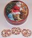 Gourmet Food : Scott's Cakes 1 lb. Milk Chocolate Covered Pretzel with Rainbow Jimmies in a Santa Tin