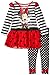 Disney Girls' 2 Piece Minnie Mouse Printed Chiffon Legging Set