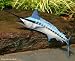 Taxidermy Fiberglass 20 " White Marlin Wall Mount