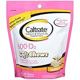UPC 300055569195 product image for Caltrate Soft Chews 600+D3, Vanilla Creme, 60 Count | upcitemdb.com