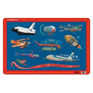 Crocodile Creek Placemat Things That Fly