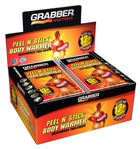 Grabber Warmers Grabber 12+ Hours Peel N' Stick Body Warmer, 40-Count