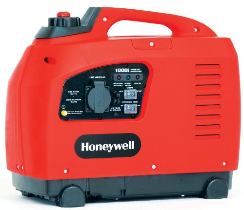 Honeywell HW1000i 1,000 Watt 53cc 4-Stroke Portable Gas Powered Inverter Generator (CARB Compliant)