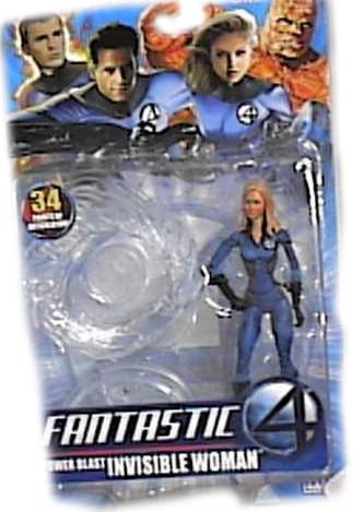  Fantastic 4 Power Blast Invisible Woman Action Figure