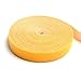 TFY Reusable Hook & Loop Fastening Tape,0.75 Inches x 180 Inches - Yellow