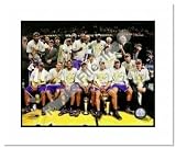 2009 Los Angeles Lakers NBA Double Matted 8x10 Photograph 2009 NBA Finals Champions Team Shot