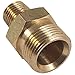 Mi T M AW-0023-0491 Pressure Washer Male Nominal Pipe Thread with Screw Nipple, 1/4