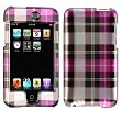For Apple iPod Touch 2nd / 3rd Generation Crystal Case Hard Protector Snap on Cover (Hot Pink, Black, Brown Check / Checkers) For Apple iPod Touch 2nd / 3rd Generation Crystal Case Hard Protector Snap on Cover (Hot Pink, Black, Brown Check / Checkers)