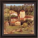 IMAGE OF Tuscany, Italy Village Framed Print - Longo