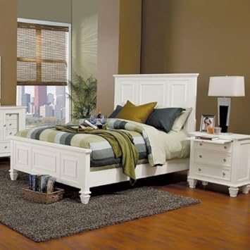 Sandy Beach White Queen Bed By Coaster Furniture
