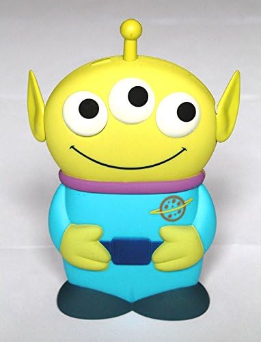 Furivy Cute 3D Eyes Alien Toy Story Movable Eye Hard Case Cover For Iphone 5 5G 5S Blue