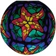 3" Size Stained Glass Candle