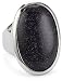 Nicky Hilton "Bryant Park" Sterling Silver Oval Cubic Zirconia Ring, Size 7 Nicky Hilton "Bryant Park" Sterling Silver Oval Cubic Zirconia Ring, Size 7