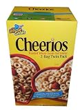 51vQc6CeE2L. SL160  General Mills Cheerios Cereal 37.0 Total Ounce Two Bag Value Box