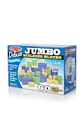 Melissa & Doug Deluxe Jumbo Building Blocks 60 Cardboard Blocks