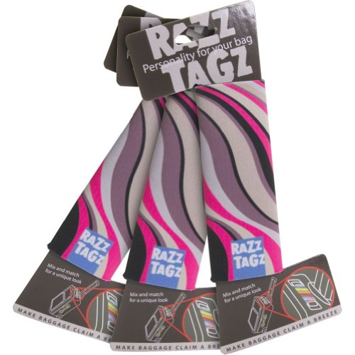 Razz Tagz Luggage Identifier - Set of 3