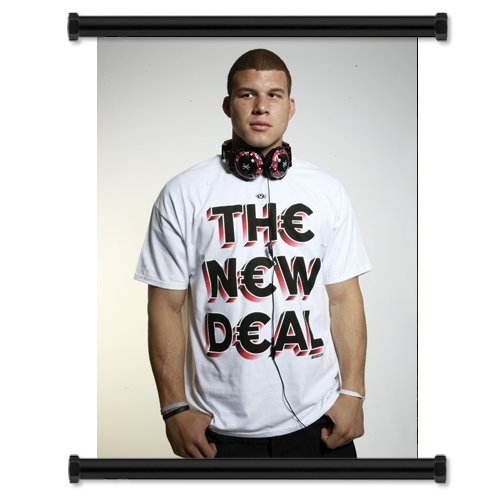 Blake Griffin Los Angeles Clippers Dunk Fabric Wall Scroll Poster (31" x 43") Inches