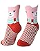 OSABASA Womens Casual Socks - Cute Crazy Lovely Animal Cats Dogs Pattern Good for Gift 2 to 6 Pair