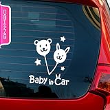 DEAWANG BABY IN CAR 個性派デザイン (風船)