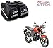 Auto Pearl - Pro Biker SIDE HANGING Water Proof Bike Twin Saddle KTM Type Bags Black For - Honda CB Hornet 160R RS.4499.00