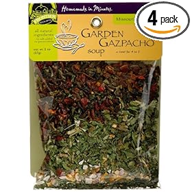 Frontier Soups Homemade In Minutes Missouri Homestead Garden Gazpacho, 2.0-Ounce Bags (Pack of 4)