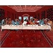 Last Supper Black Jesus Christ religious Print POSTER - 13x19