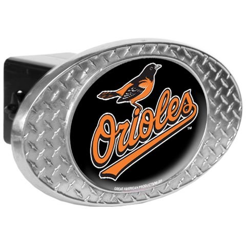 Baltimore Orioles Metal Tow Hitch Cover