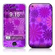 Purple Punch Design Protector Skin Decal Sticker for Apple 3G iPhone / iPhone 3GS 3G S